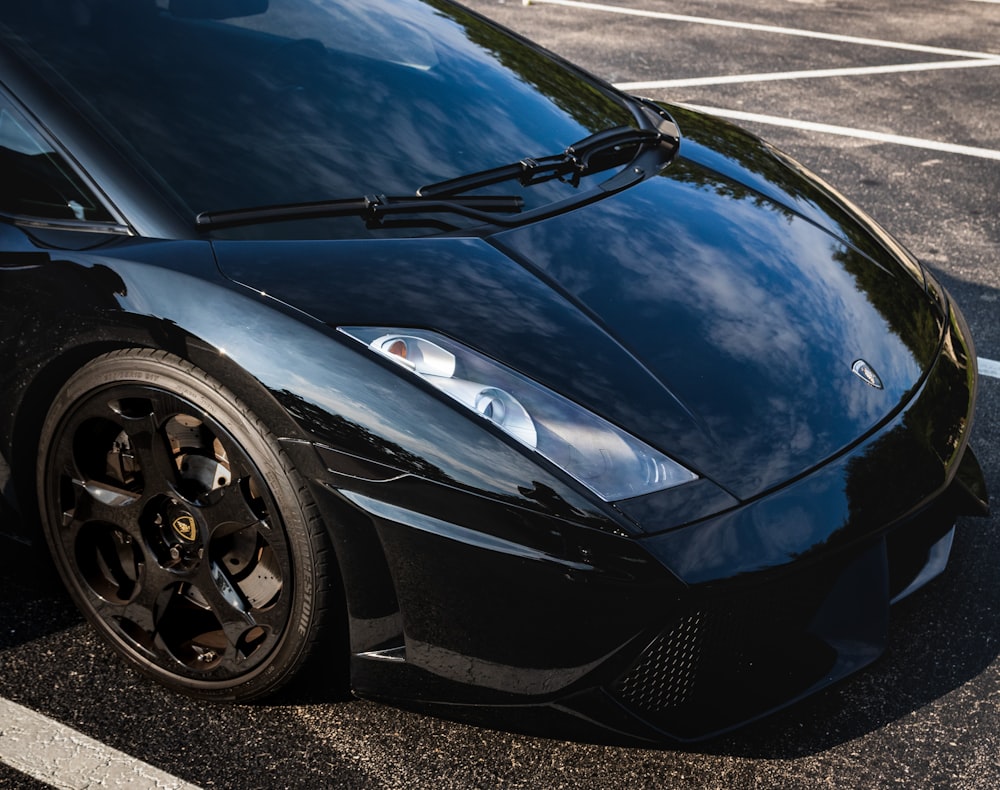 black supercar