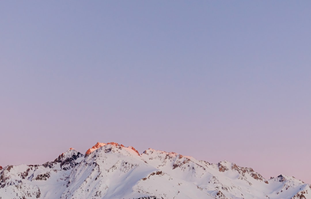 snow covered mountain