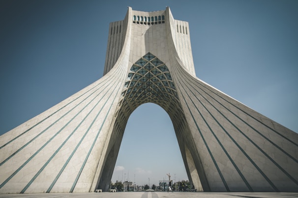 white concrete arch during daytime