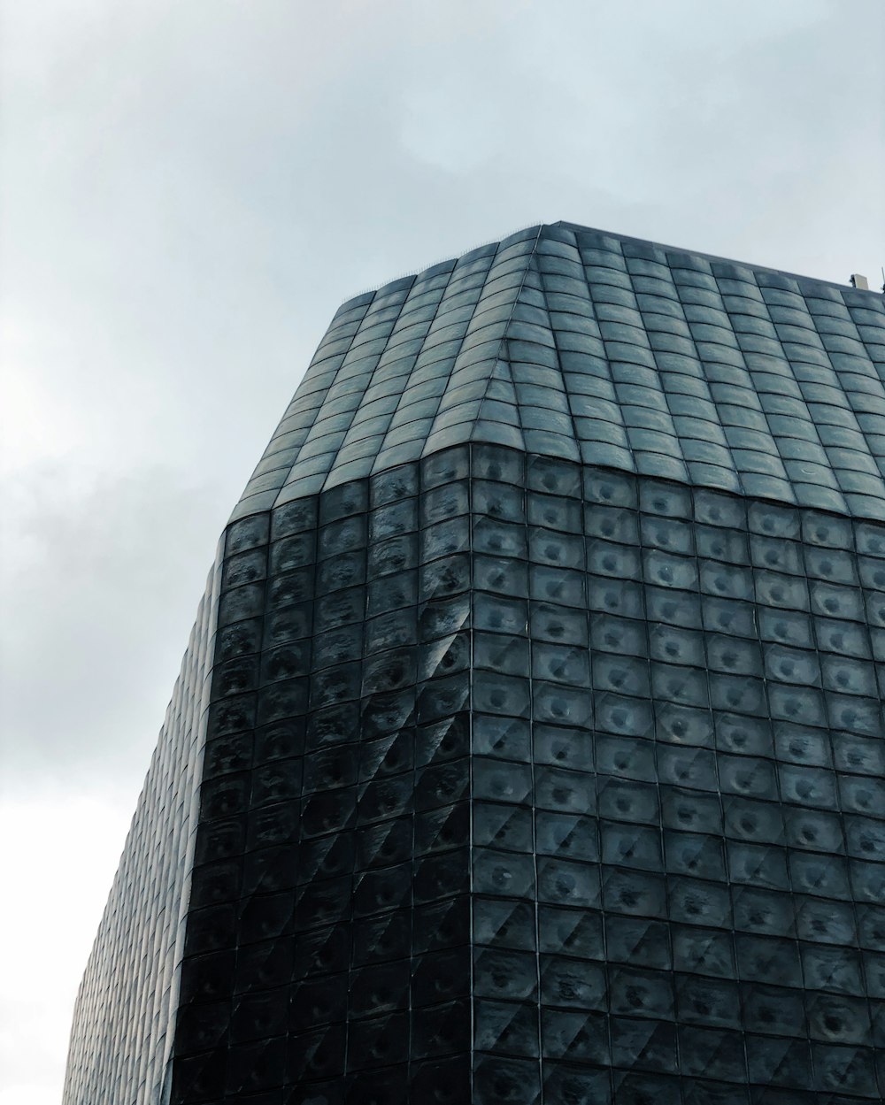 low-angle photograph of high-rise building