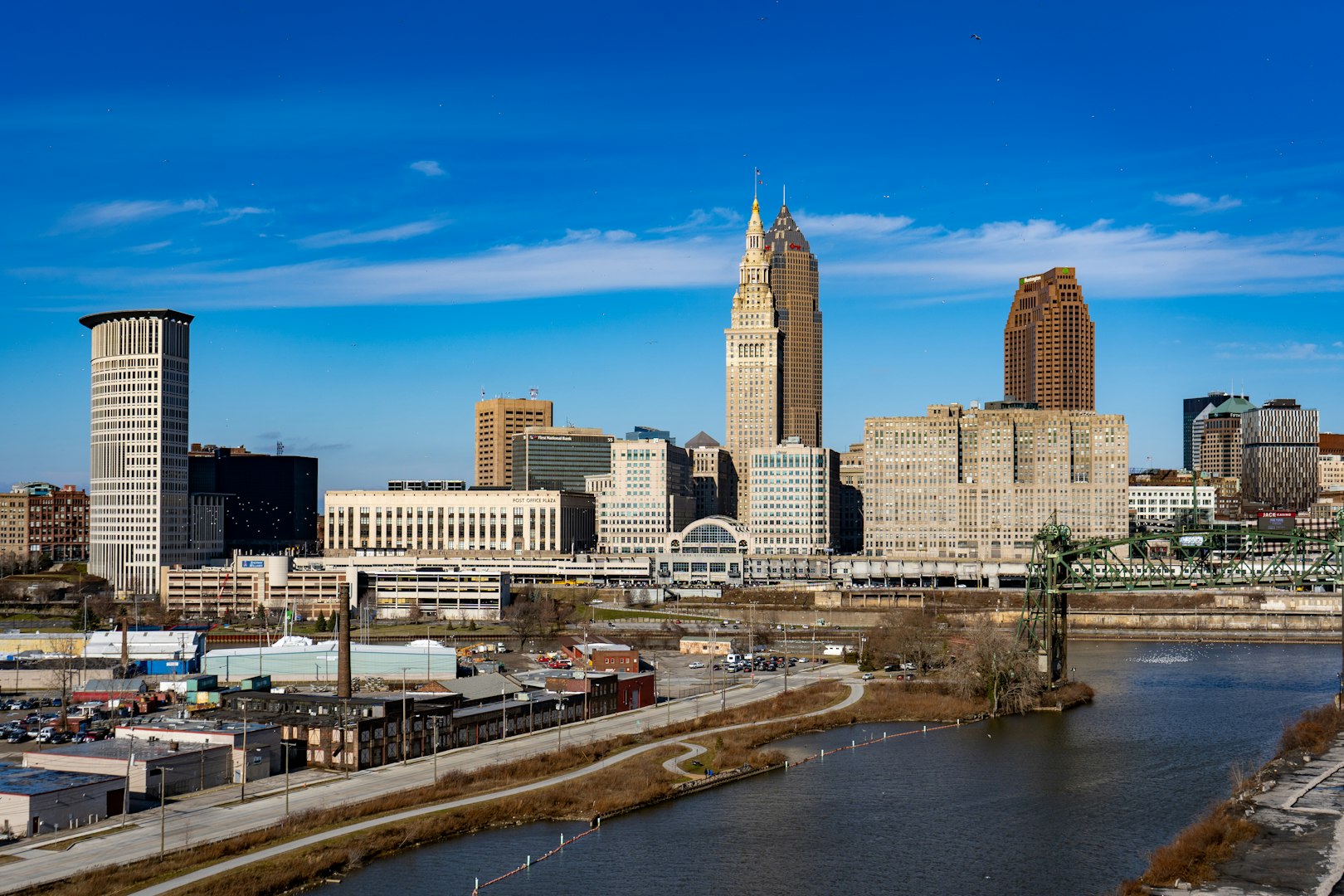 Downtown Cleveland skyline