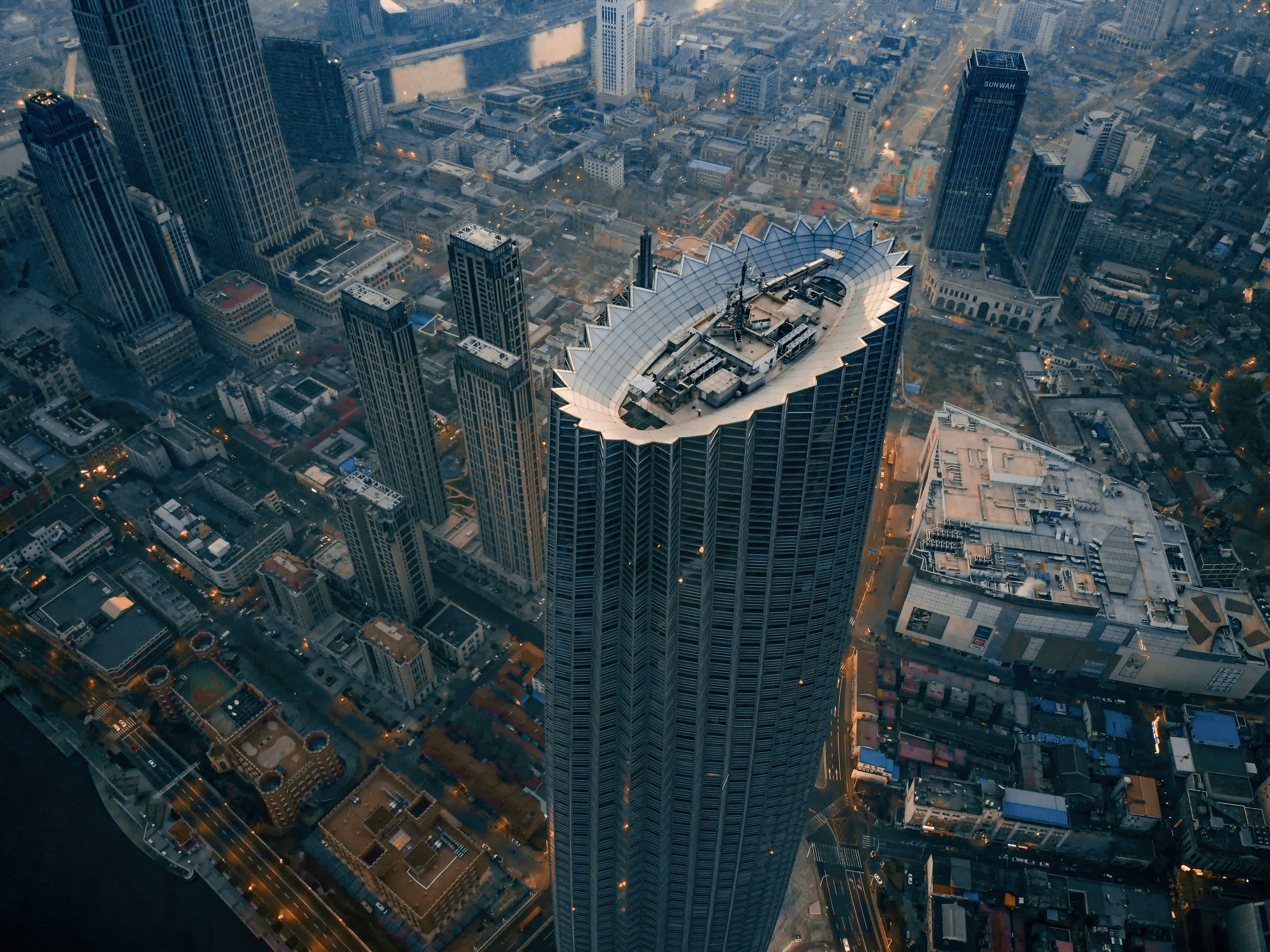 high-rise buildings