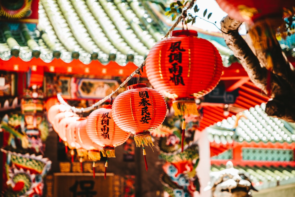 red lantern lamp