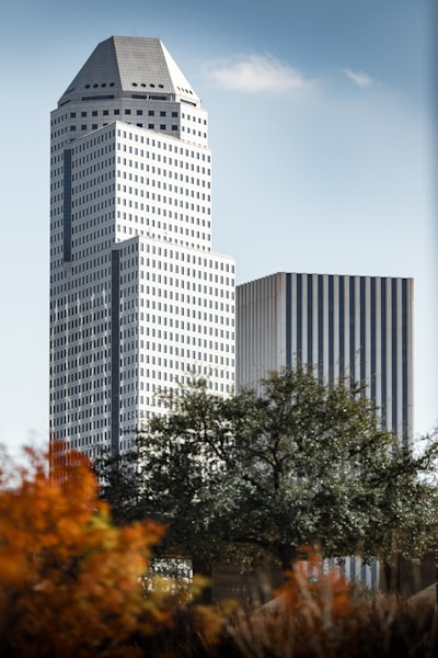 Houston's Downtown - 从 Buffalo Bayou Walk, United States