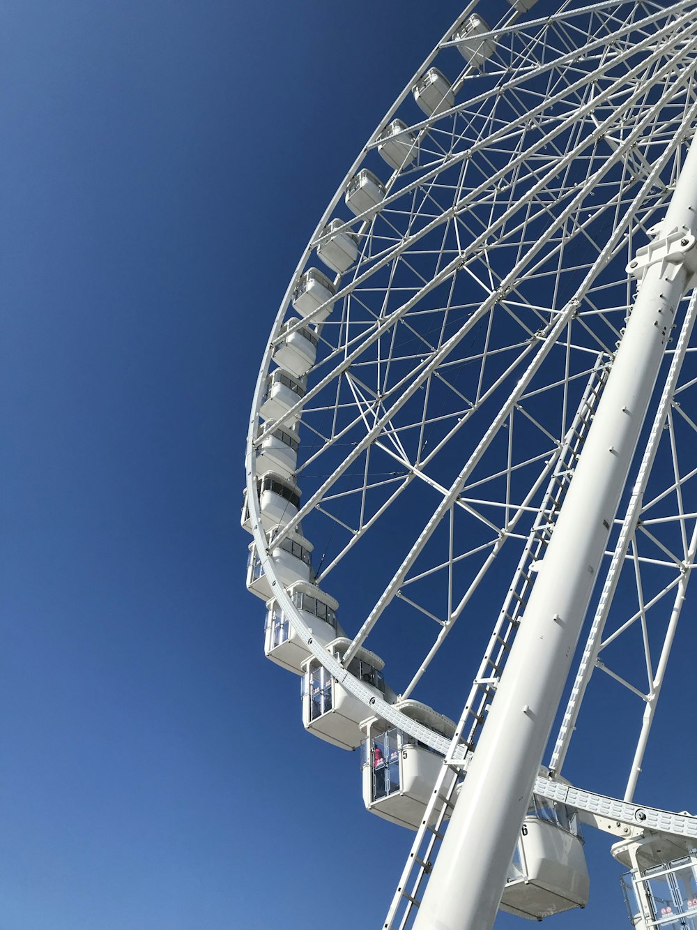 low-angle photography of Ferris wheel during daytime