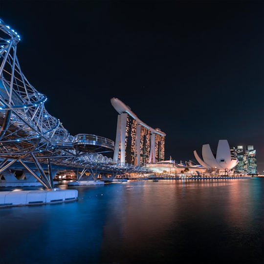 marina bay sands in Youth Olympic Park Singapore