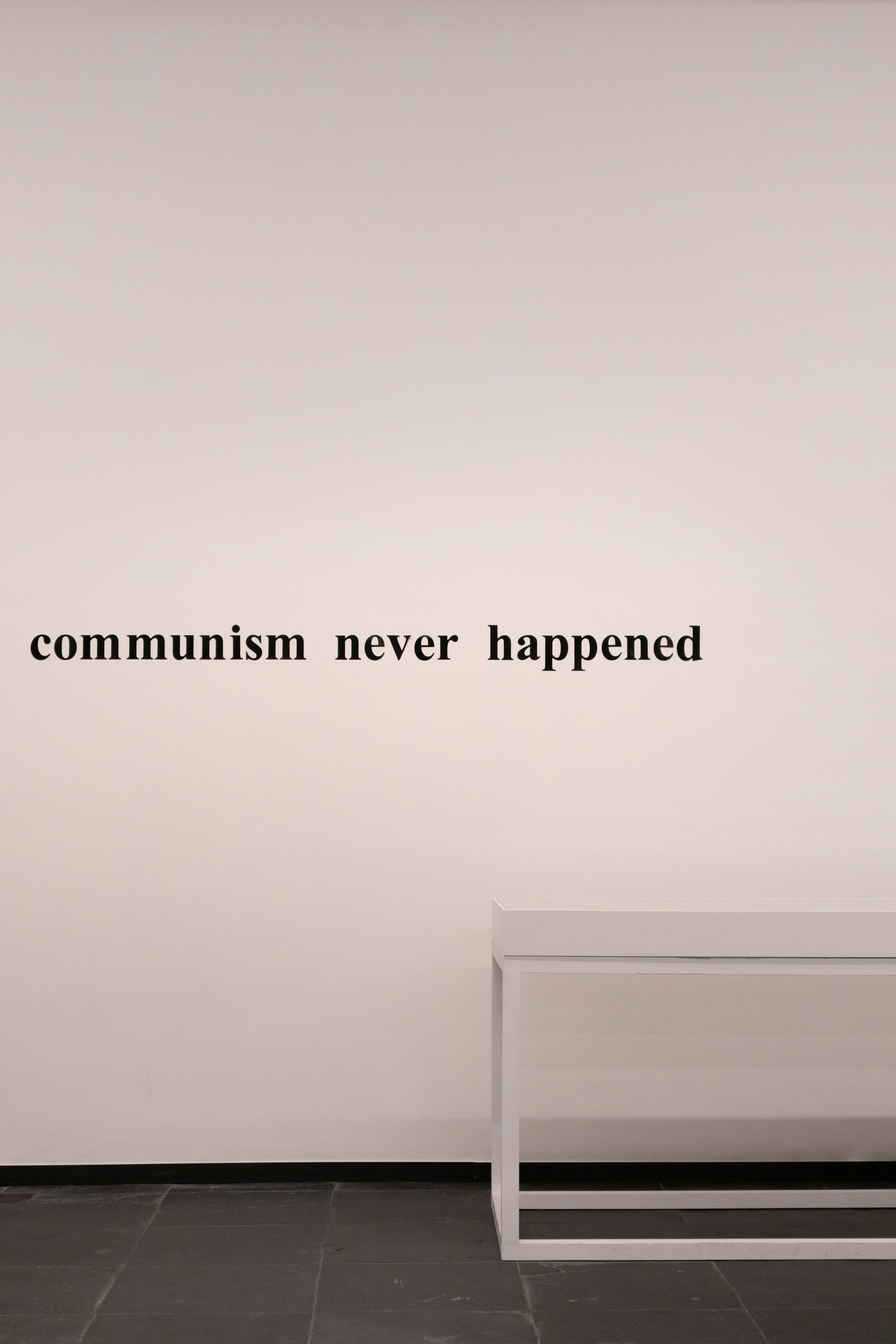 art on a wall of a museum