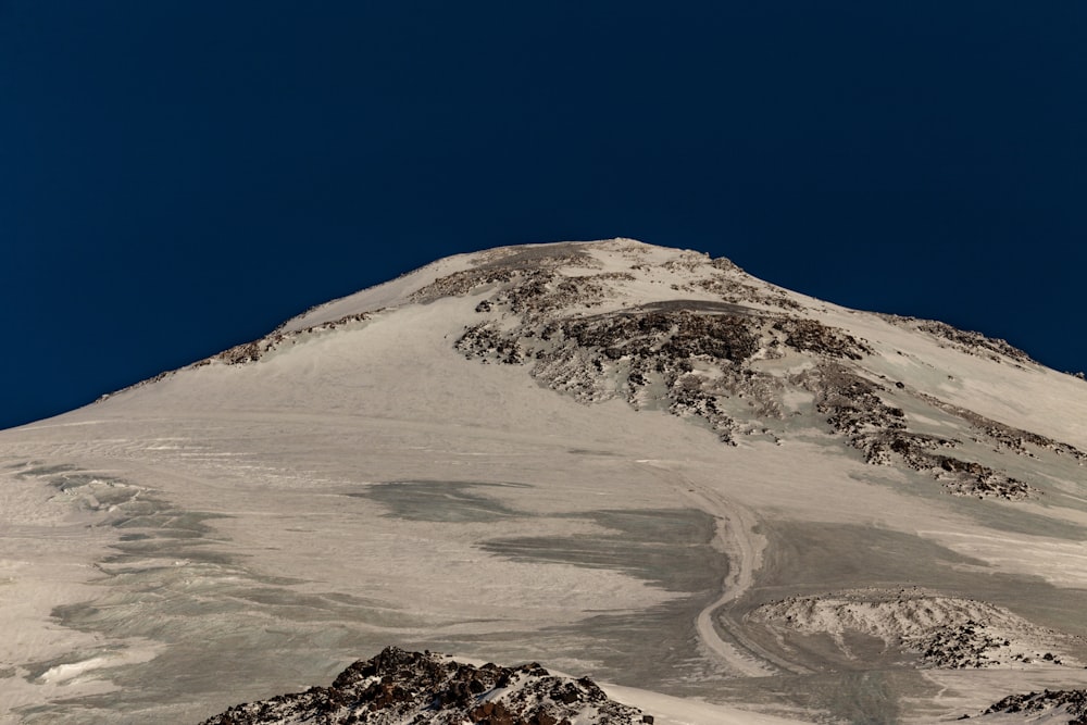 photography of snow-capped mountain during daytime