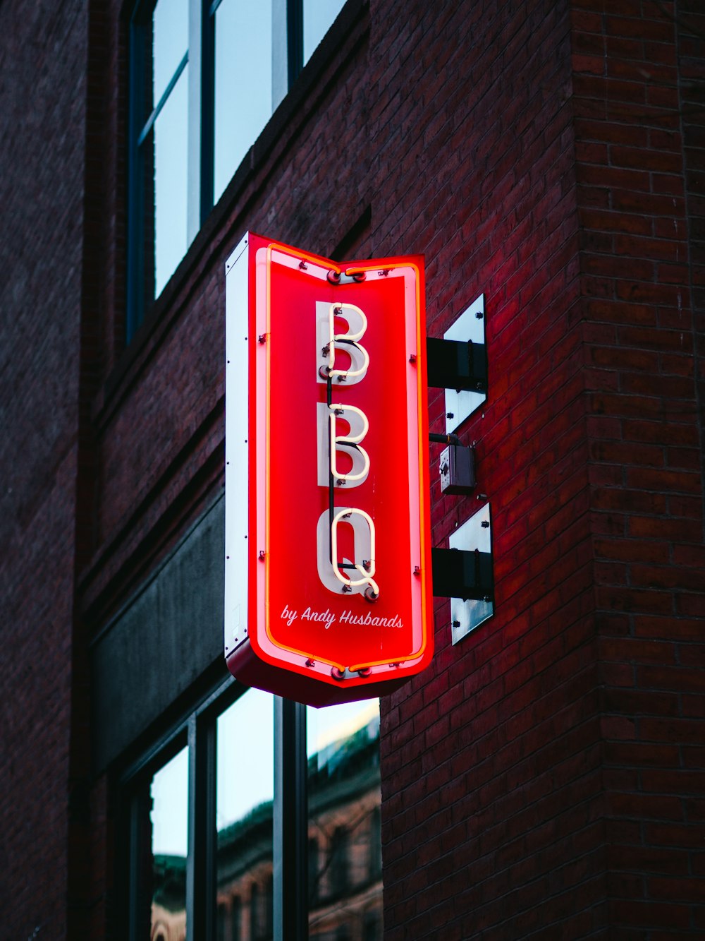 BBQ neon sign