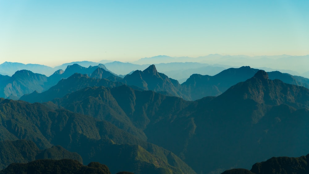 mountains and hills