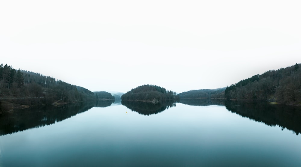 silhouette of mountain range