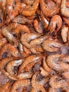 pile of shrimps