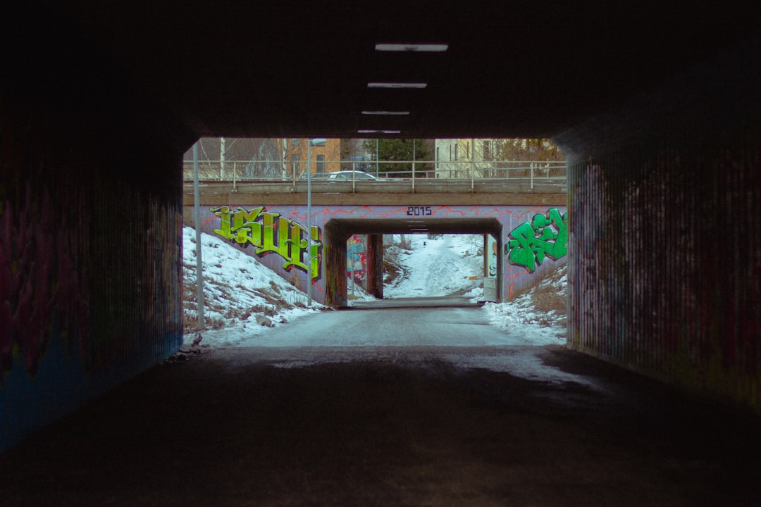 road with tunnels