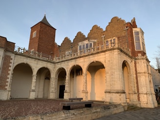 The historic Red Castle (Assaraya Alhamra) in Tripoli, bathed in warm afternoon light.