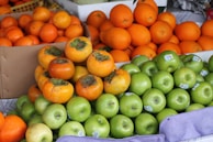 A colorful array of seasonal fruits ready for a catering event.
