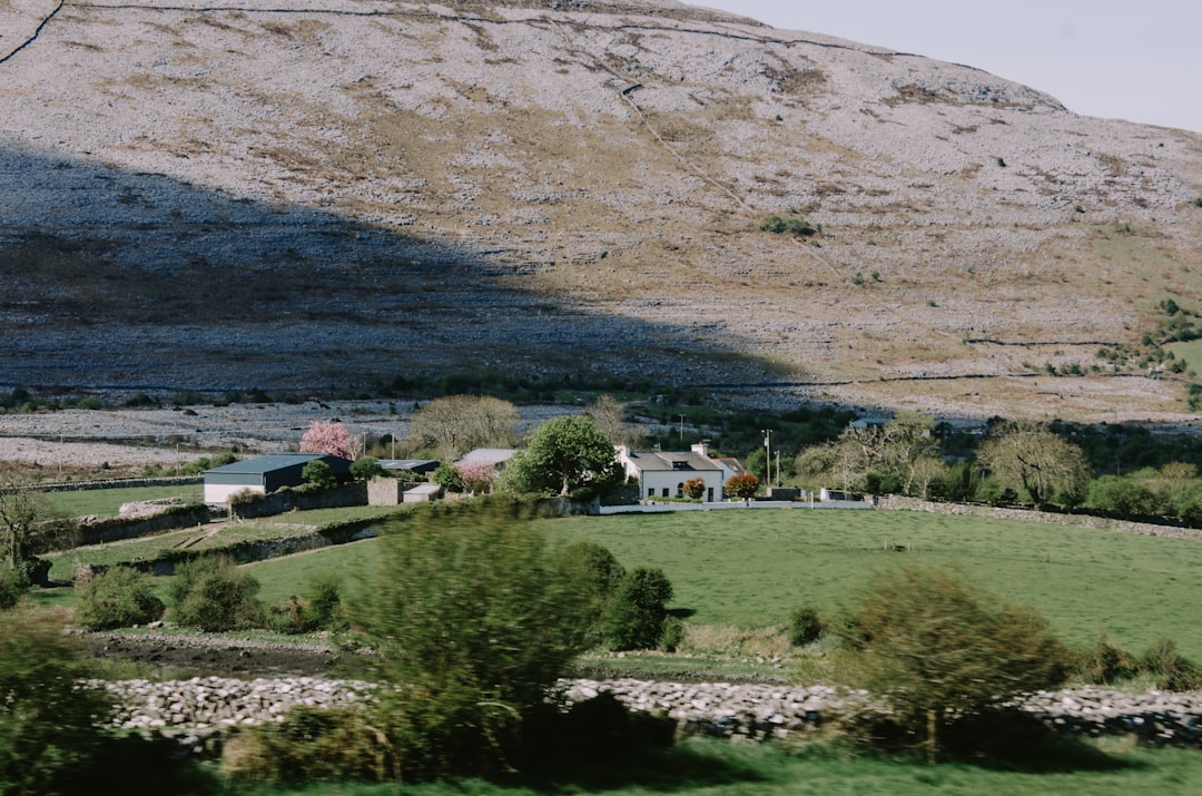 village near the mountain