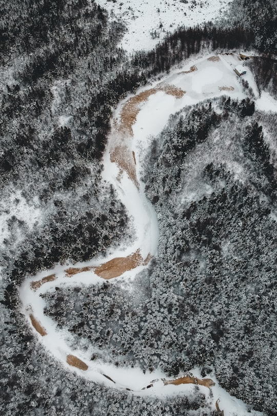 snow covered road during daytime in Saint George's Canada