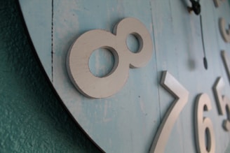 A close-up of a countdown clock ticking down to the next event.