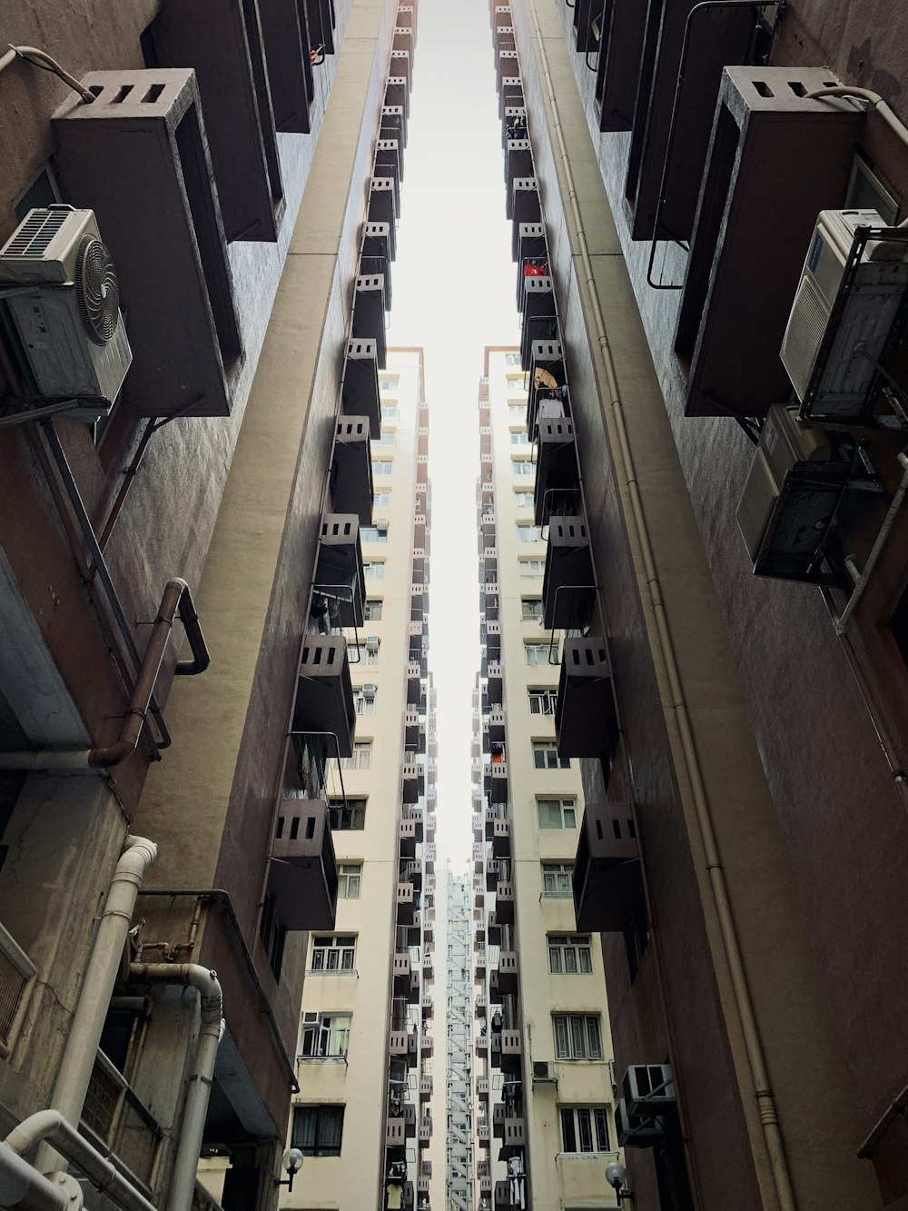 gray and white high rise buildings