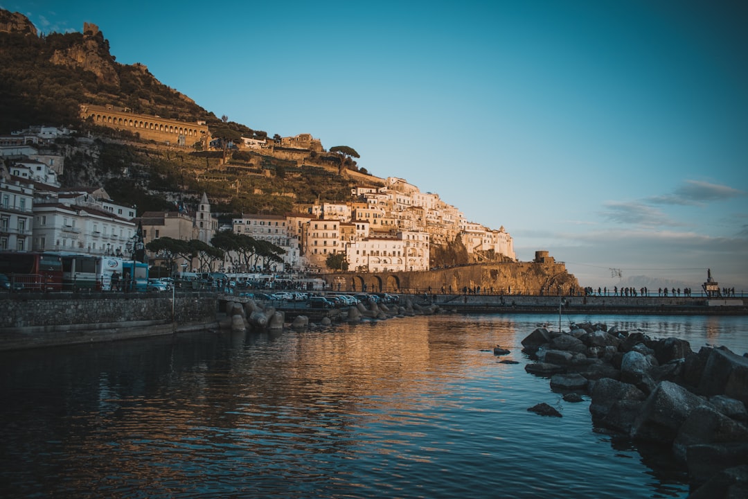 buildings near body of water, Nature always wears the colors of the spirit