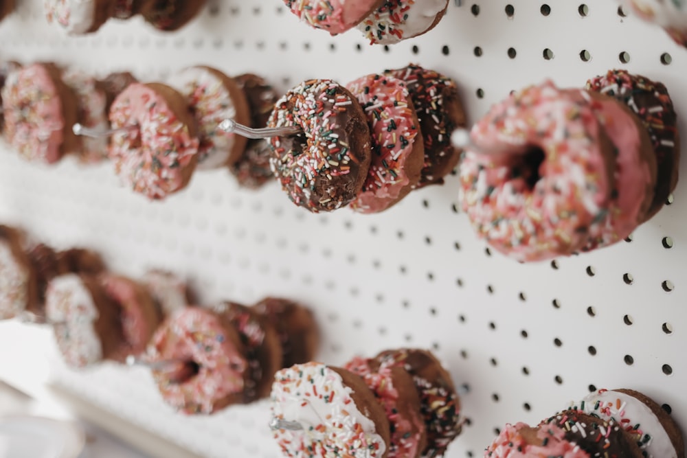 lot de beignets cuits au four