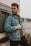 man in blue denim jacket