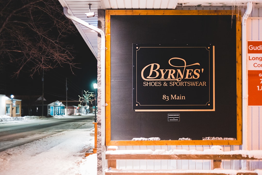 Byrnes Shoes & Sportswear 83 Main signboard