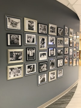 A gallery wall filled with diverse photos from community members.