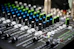 mixing console