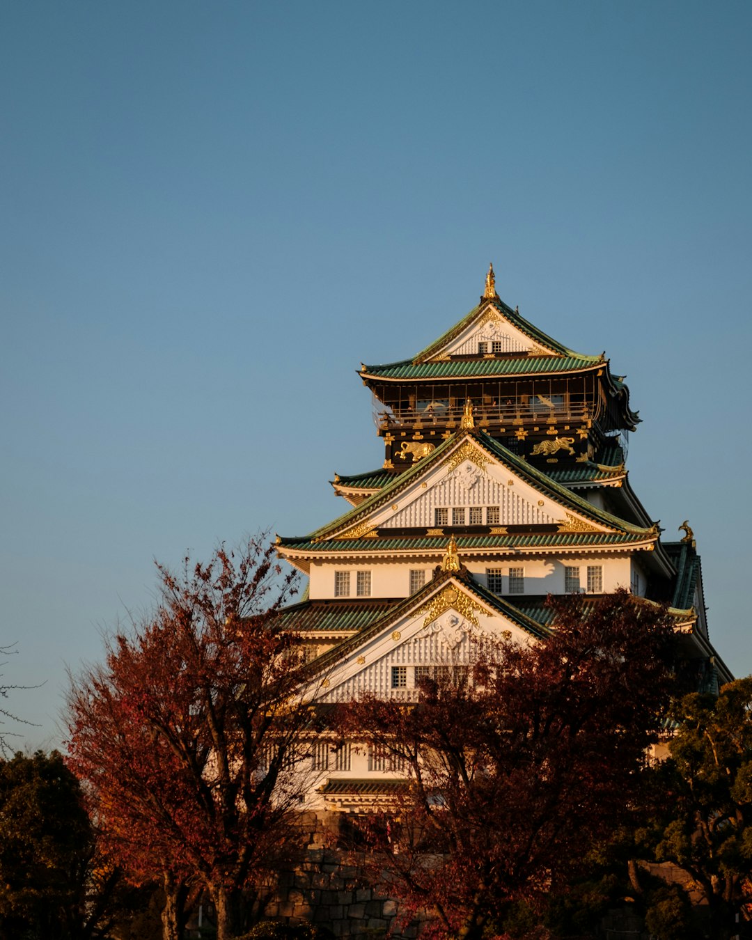 Landmark photo spot Osaka Castle Park Himeji Castle