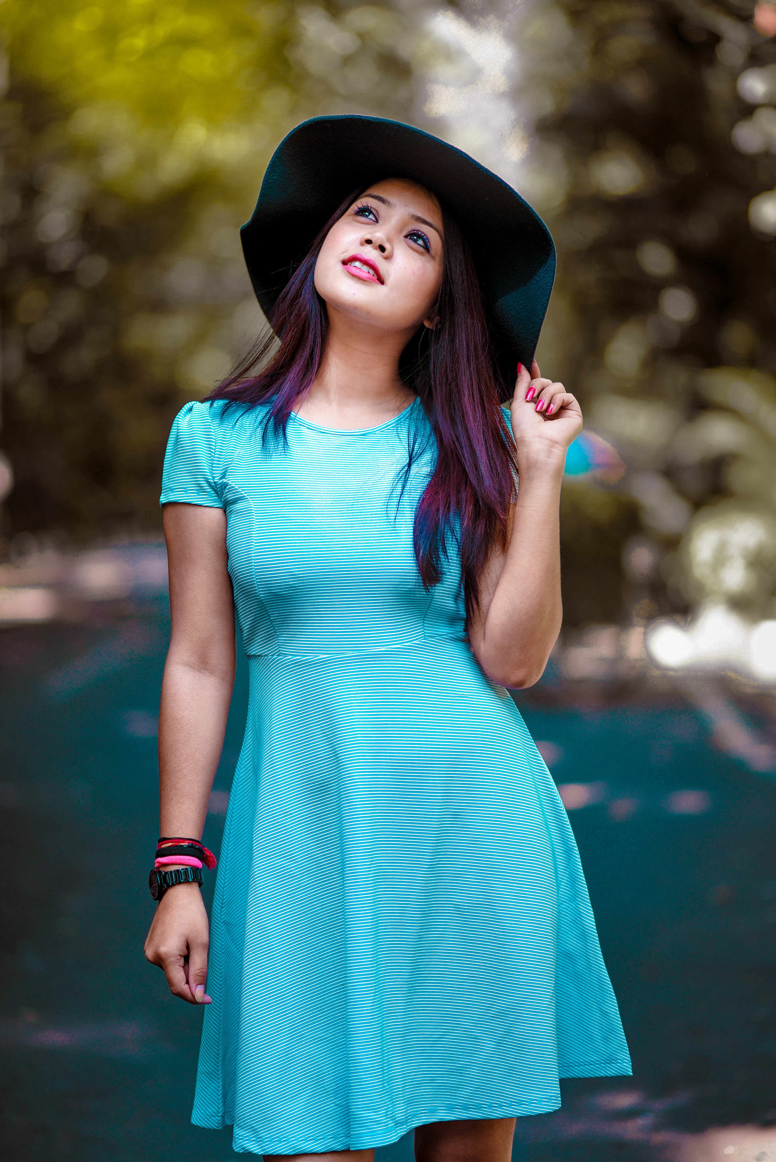 looking up woman's dress Dont look under my dress!. stock image. Image of cute When Can You Wear a