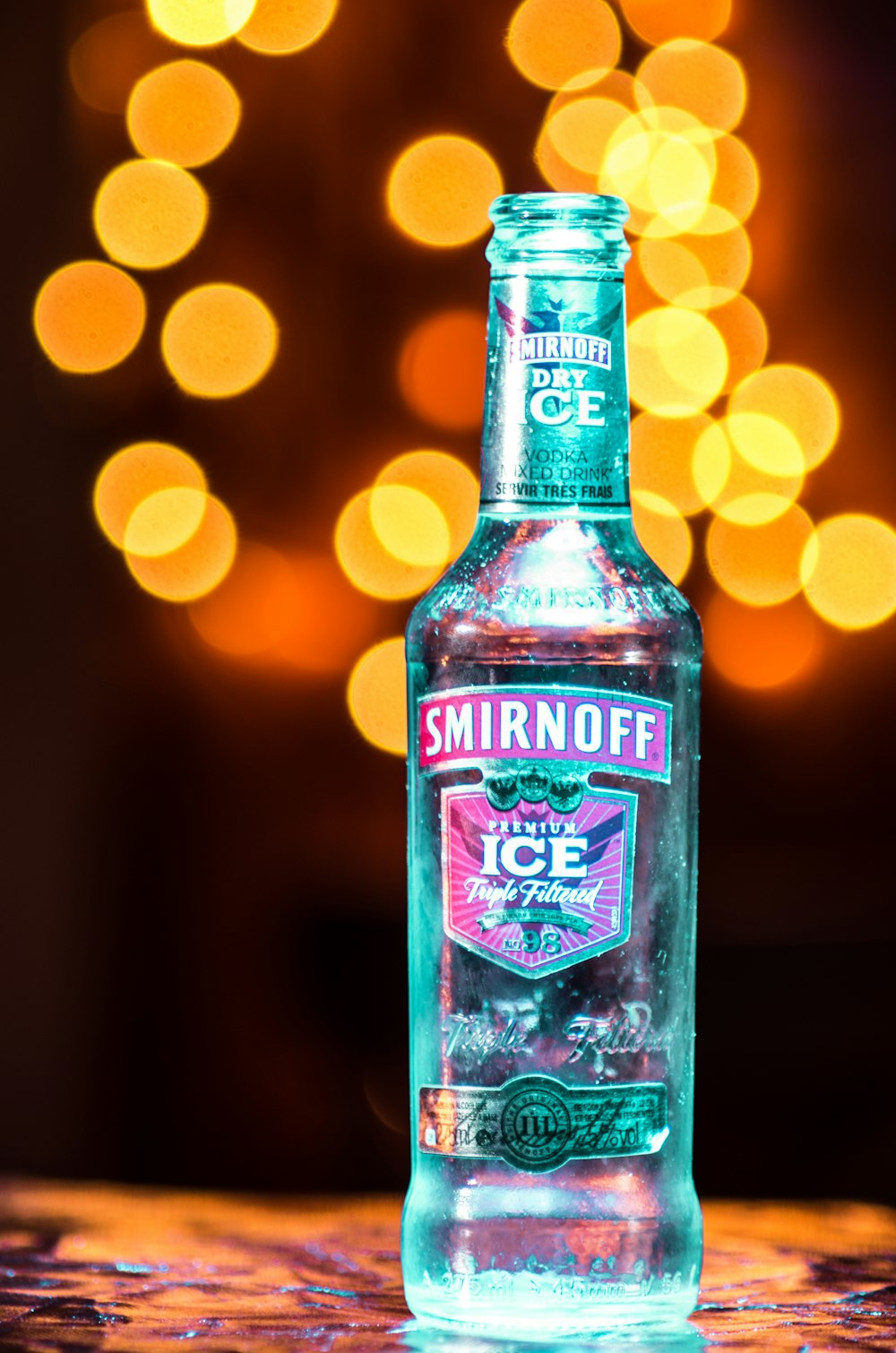 Smirnoff premium ice bottle