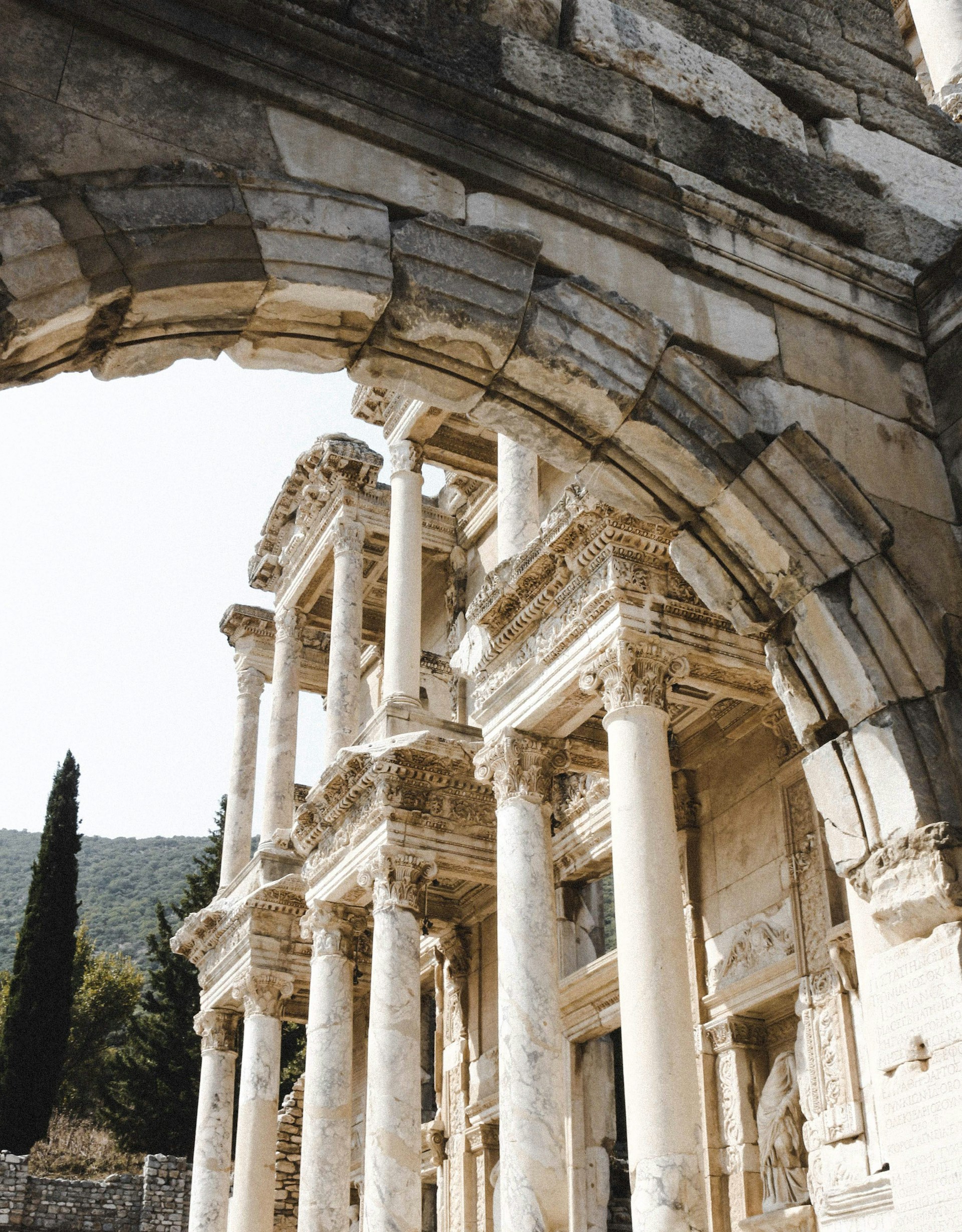 brown and white concrete building