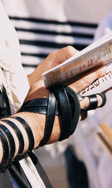 shallow focus photo of person holding book