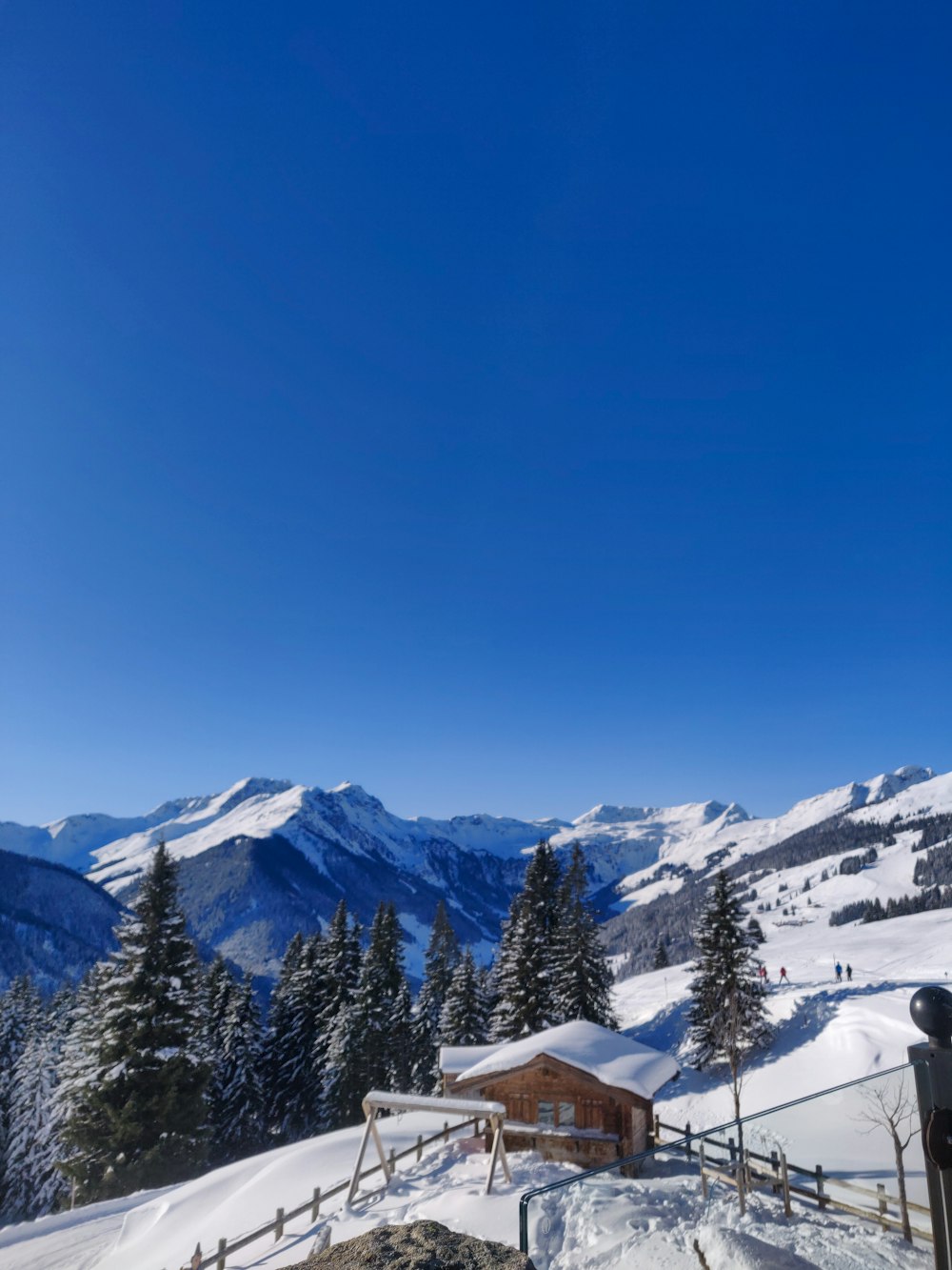 snow covered mountains during daytime