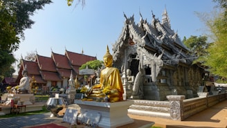 shallow focus photo of Gautama Buddha statue