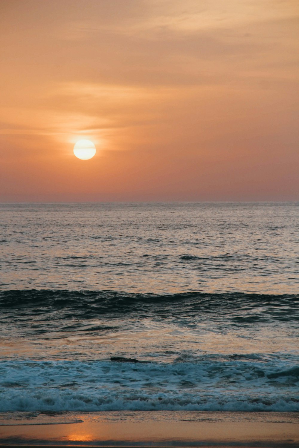 golden hour at sea