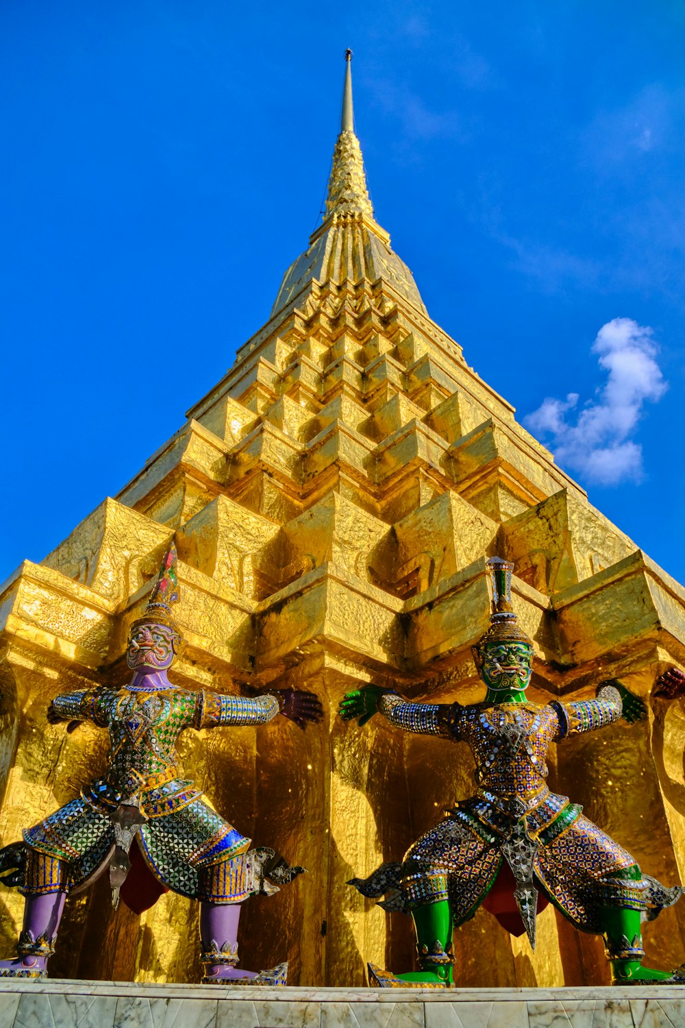 Yaksha Guardians, Wat Phra Kaew, Bangkok, Thailand