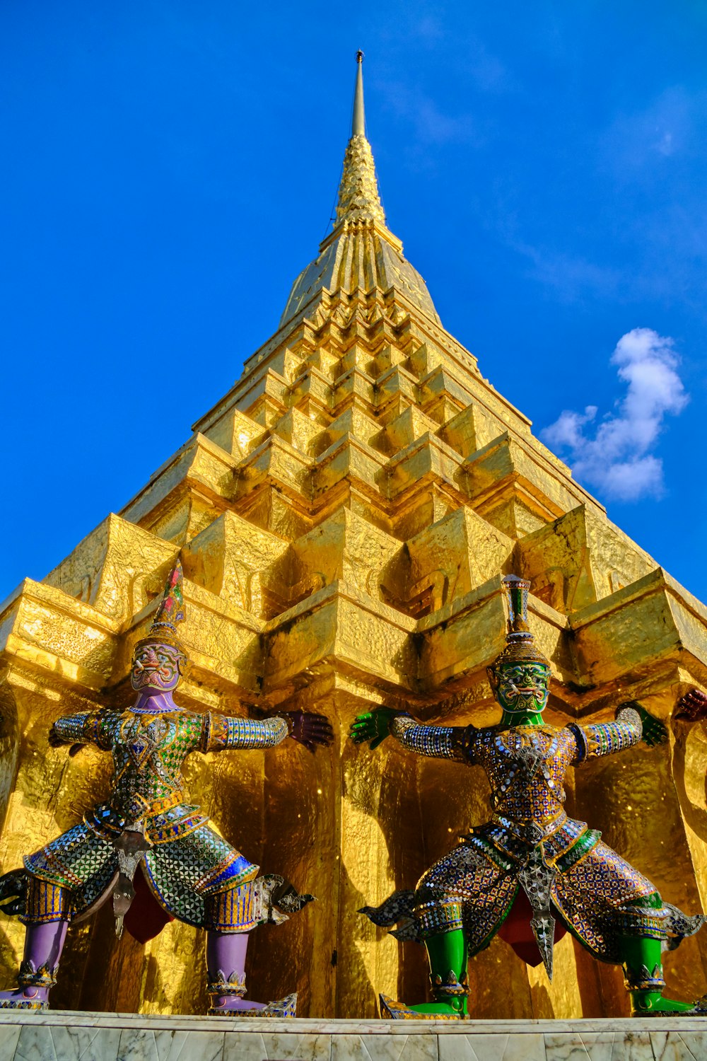 Yaksha Guardians, Wat Phra Kaew, Bangkok, Thaïlande