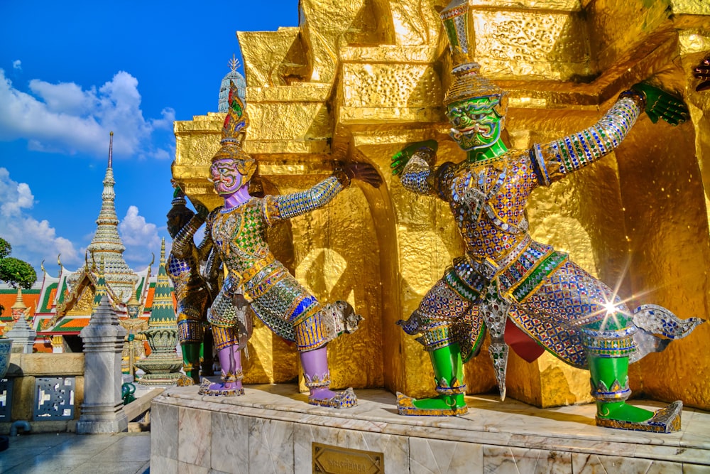 Yaksha Guardians, Wat Phra Kaew, Bangkok, Thaïlande