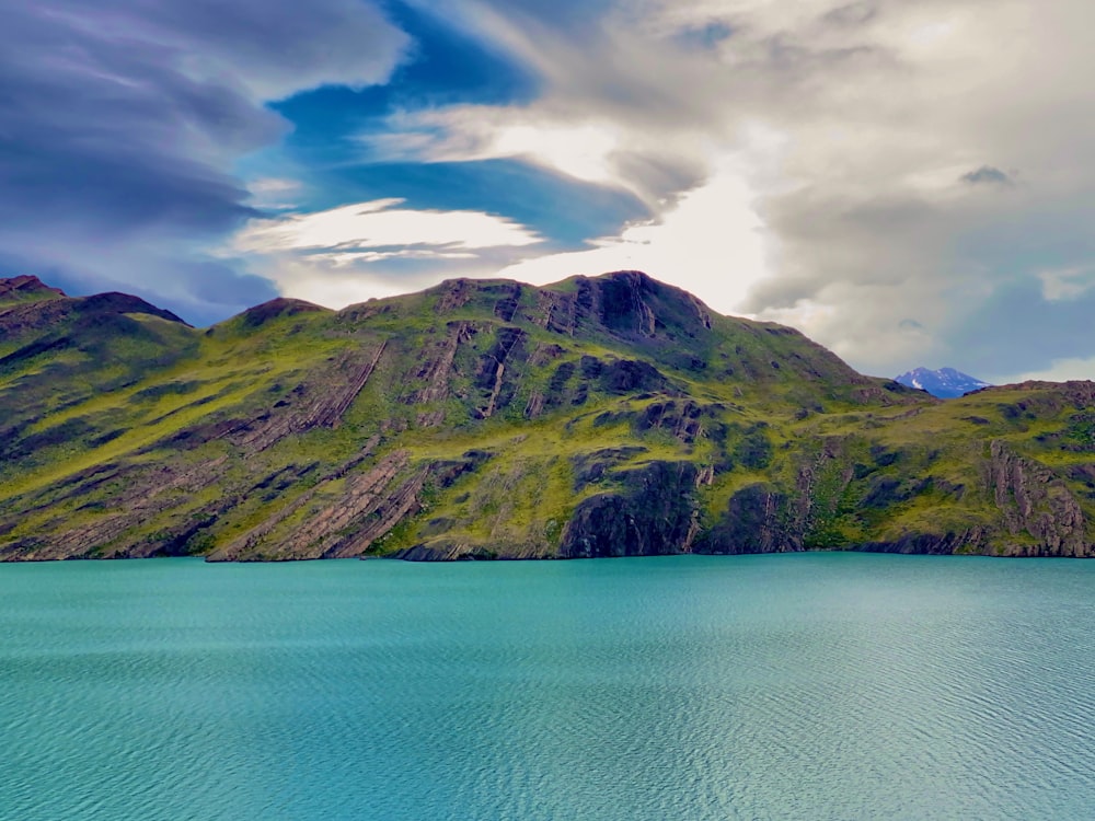 lake near mountains