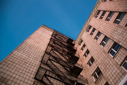 brown concrete building in Kazan Russia