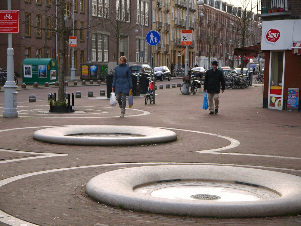 Menschen auf der Straße