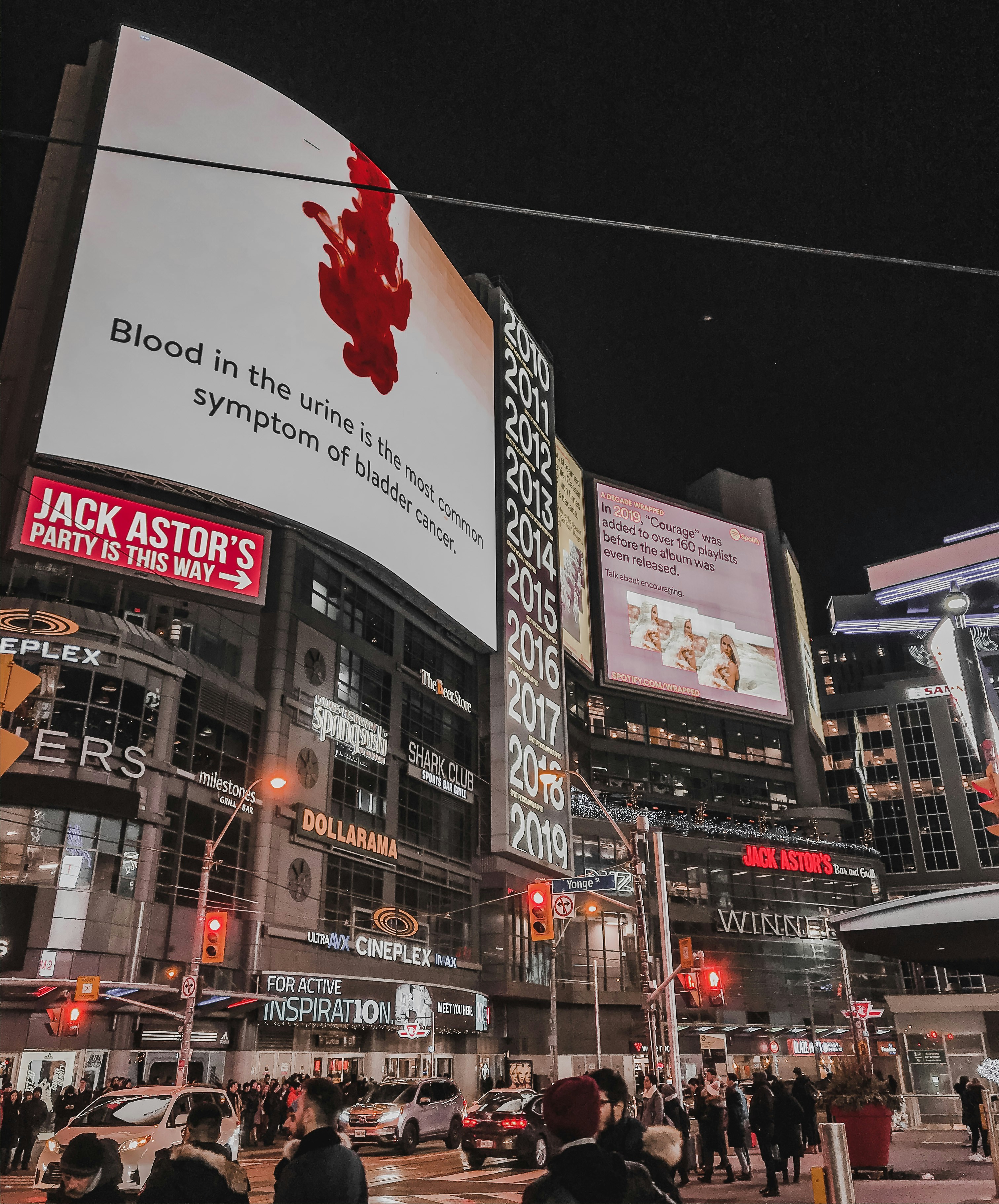 31 Dec , toronto downtown.