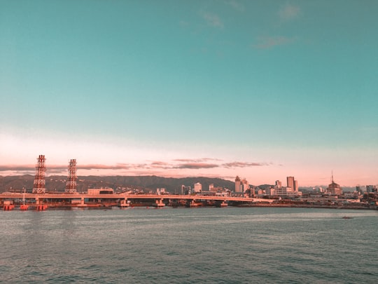 gray bridge in Cebu City Philippines