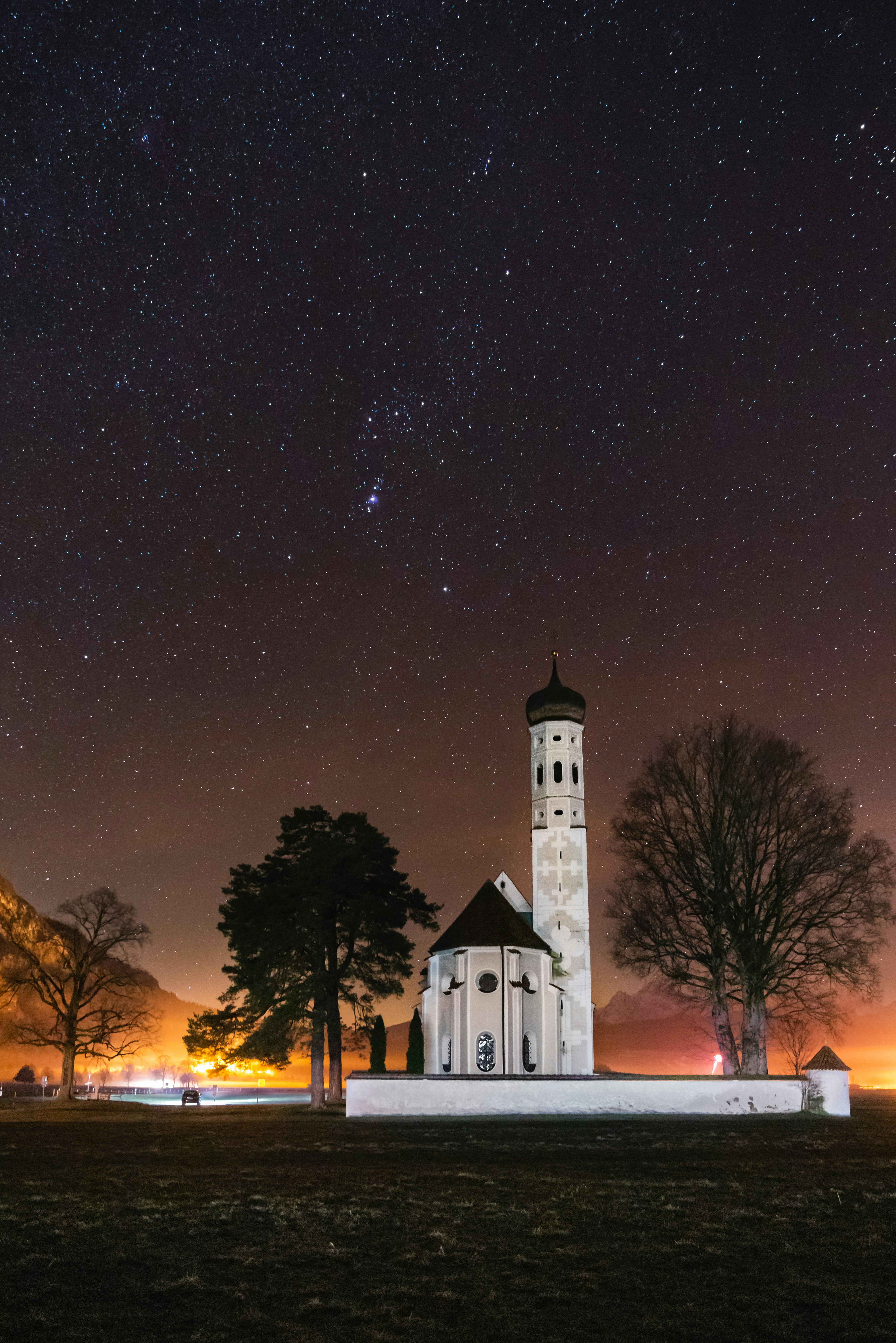 Sony a7 II + Sony FE 24-70mm F2.8 GM sample photo. White tower near trees photography