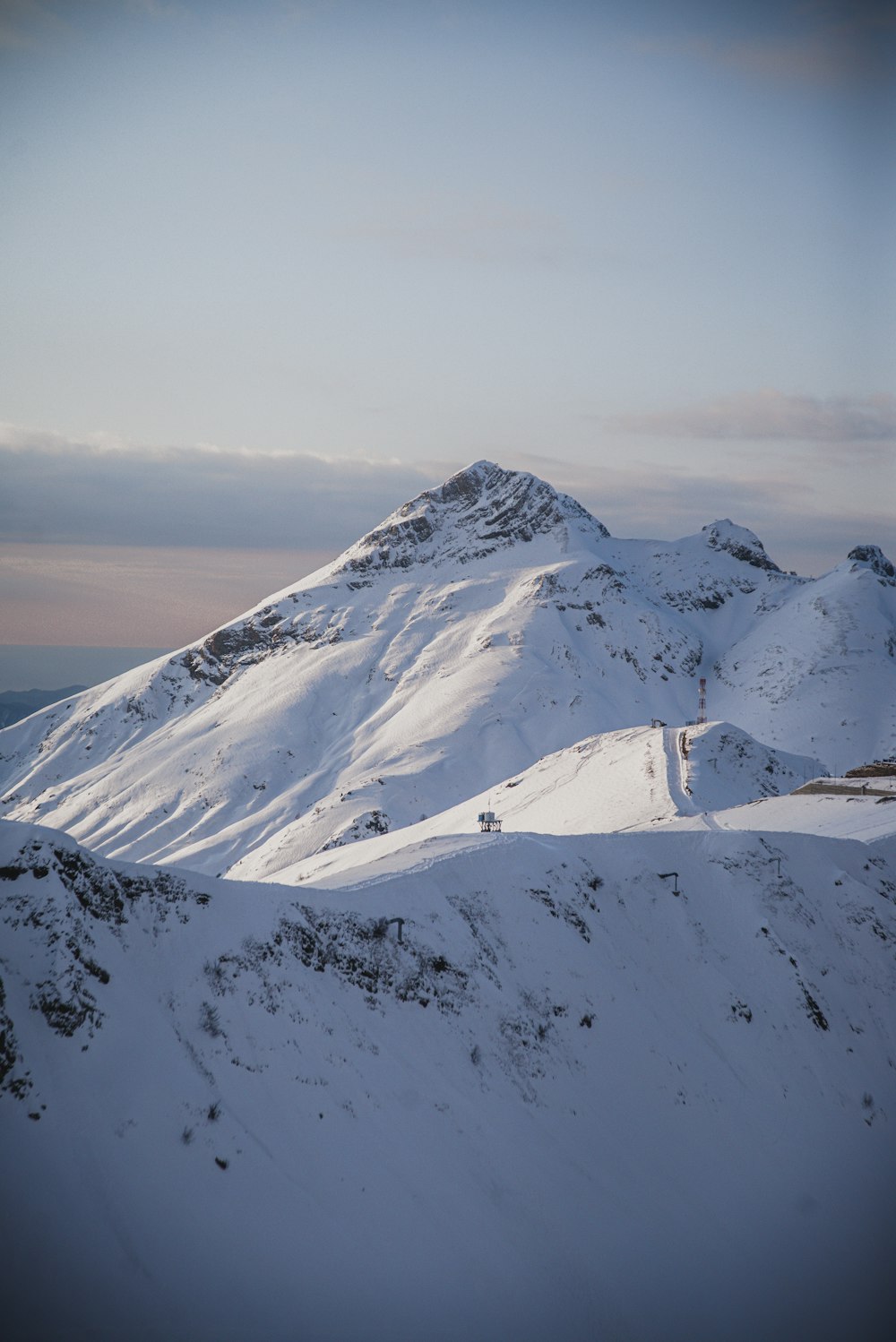 glacier mountain during day