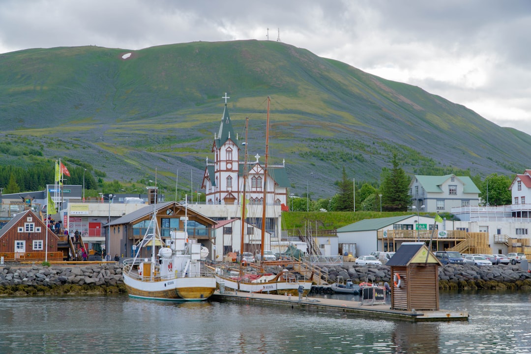 photo of Husavik Church Town near Skjálfandi