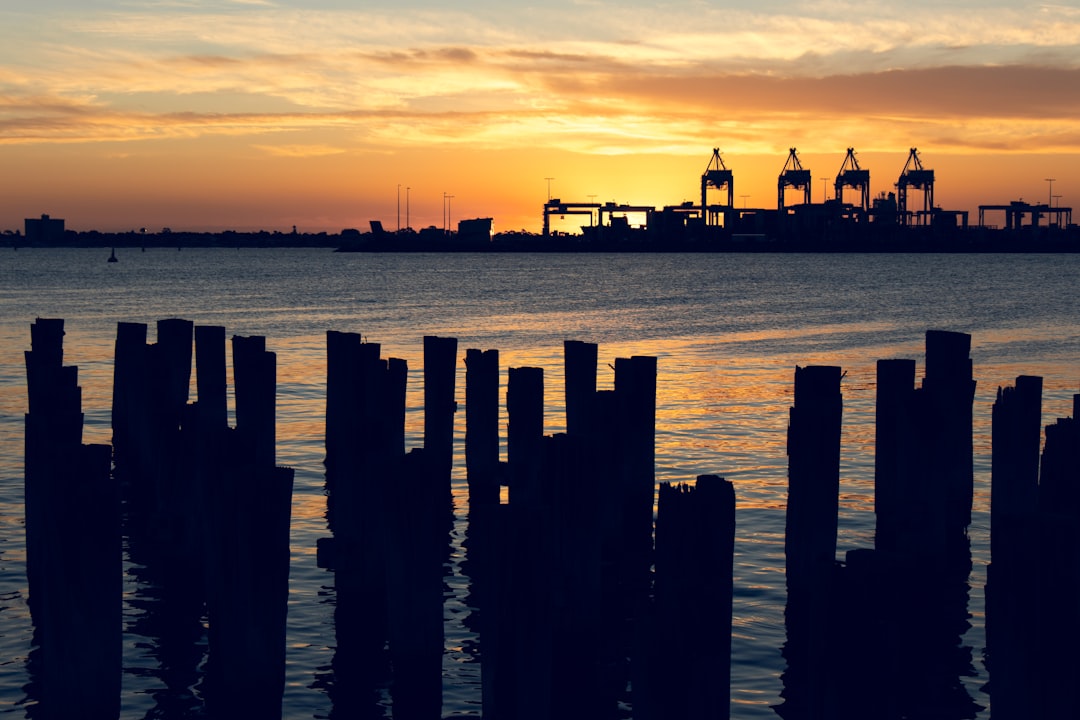 silhouette of buildings