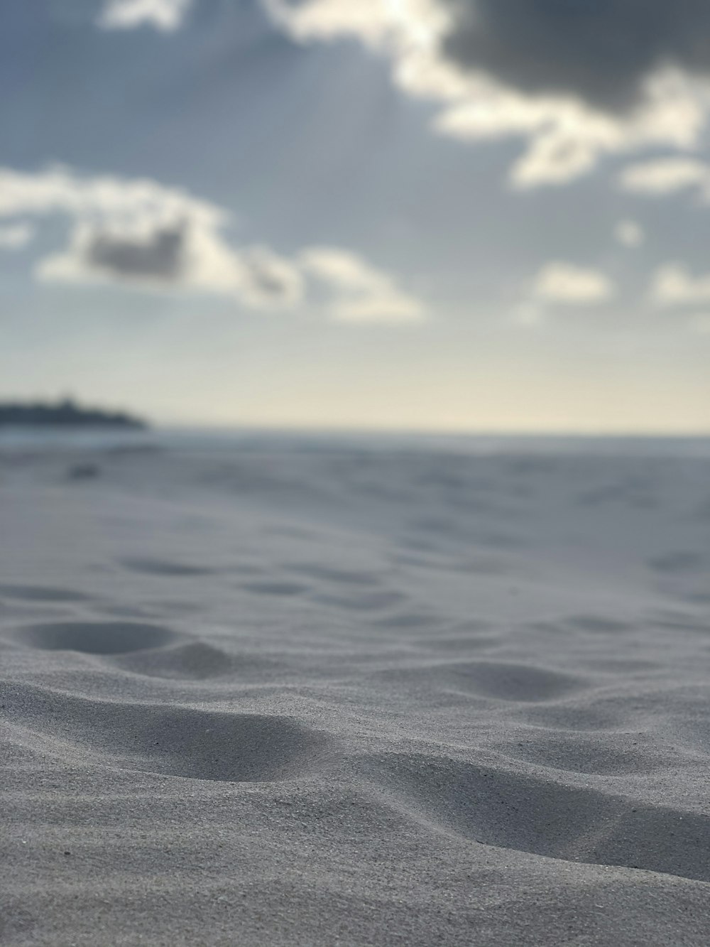 white sand